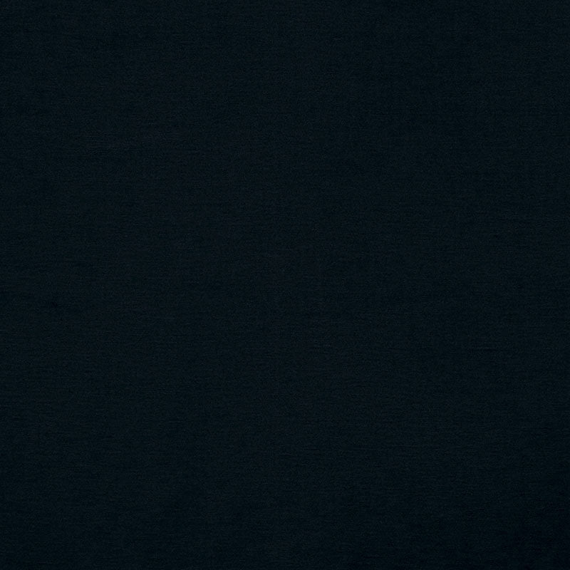 Dark navy fabric swatch with a smooth, matte finish; versatile for apparel or upholstery.