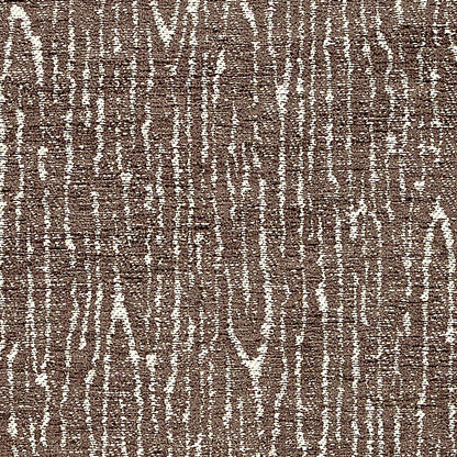SCHUMACHER FABRIC  UNDERSTATED LUXURY FAUX BOIS CHENILLE   WALNUT   - 69220