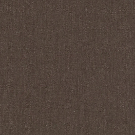 SCHUMACHER  PERFECT BASICS: LINEN LANGE GLAZED LINEN PLAINS PLAINS ESPRESSO   - 69338