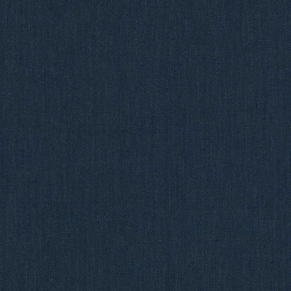 SCHUMACHER  PERFECT BASICS: LINEN LANGE GLAZED LINEN PATTERN WOVENS PATTERN WOVENS NAVY   - 69346