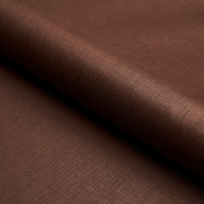 SCHUMACHER  PERFECT BASICS: LINEN LANGE GLAZED LINEN PLAINS PLAINS BROWN   - 69369