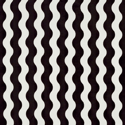 SCHUMACHER  NEW WAVE: BLACK & WHITE THE WAVE VELVET CUT VELVET,VELVETS,HIGH PERFORMANCE CUT VELVET,VELVETS,HIGH PERFORMANCE BLACK   - 69420