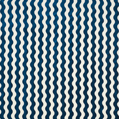SCHUMACHER  CUT & PATTERNED VELVETS THE WAVE VELVET VELVET CUT,VELVETS,HIGH PERFORMANCE VELVET CUT,VELVETS,HIGH PERFORMANCE NAVY   - 69423