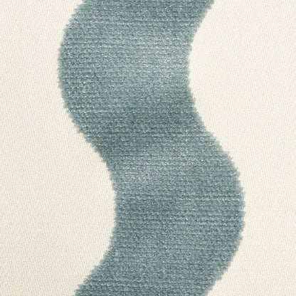 SCHUMACHER  CUT & PATTERNED VELVETS THE WAVE VELVET VELVET CUT,VELVETS,HIGH PERFORMANCE VELVET CUT,VELVETS,HIGH PERFORMANCE SKY   - 69424