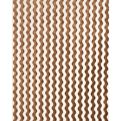 SCHUMACHER FABRIC  MILES REDD THE WAVE VELVET   CAMEL   - 69426