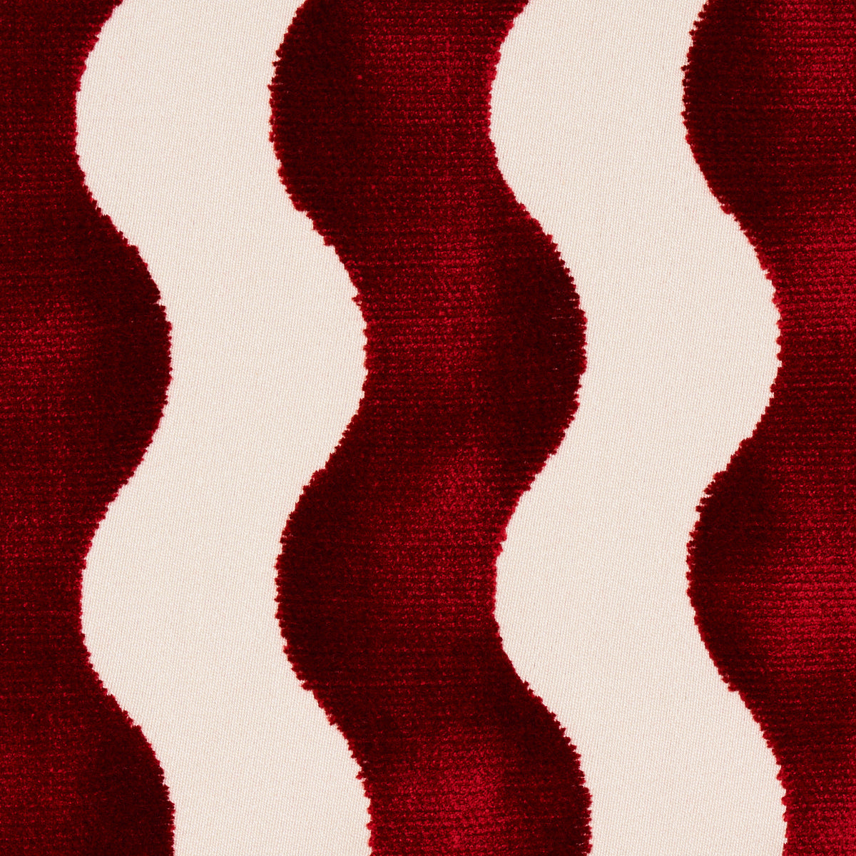 SCHUMACHER  MILES REDD THE WAVE VELVET VELVETS,CUT VELVET VELVETS,CUT VELVET RED   - 69427