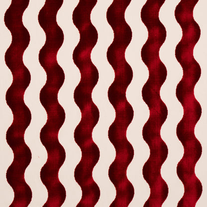 SCHUMACHER  MILES REDD THE WAVE VELVET VELVETS,CUT VELVET VELVETS,CUT VELVET RED   - 69427