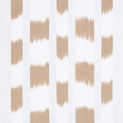 SCHUMACHER  BOHEMIA IZMIR IKAT STRIPE PATTERN WOVENS PATTERN WOVENS SAND   - 69474