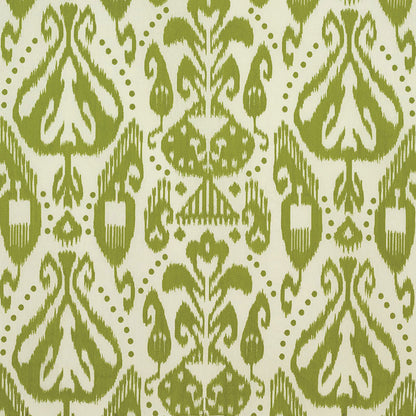 SCHUMACHER  IKAT COLLECTION KIVA EMBROIDERED IKAT EMBROIDERIES EMBROIDERIES GRASS   - 69483