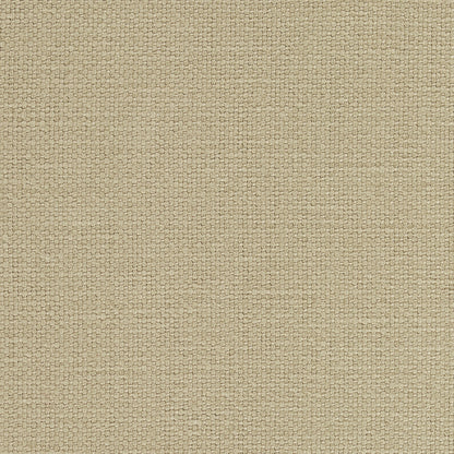 Beige woven fabric texture swatch with a coarse linen-like weave; neutral upholstery material.