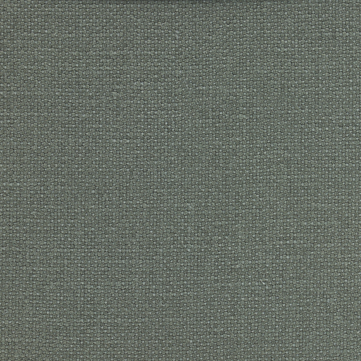 Close-up of muted olive-gray woven fabric with tight texture & upholstery feel.