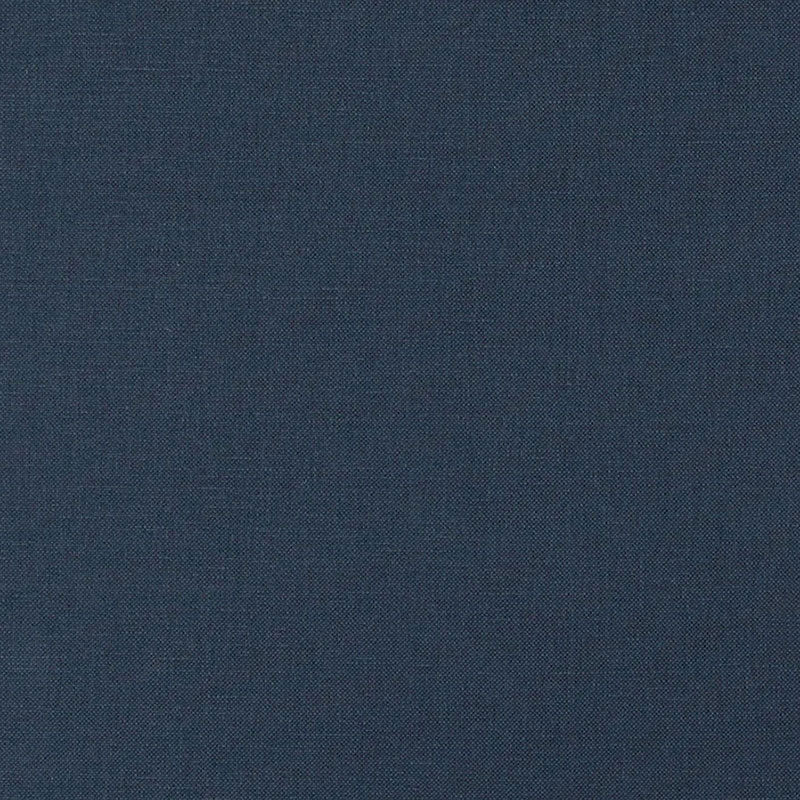 Dark navy blue woven fabric texture with subtle grain, versatile for upholstery or apparel.