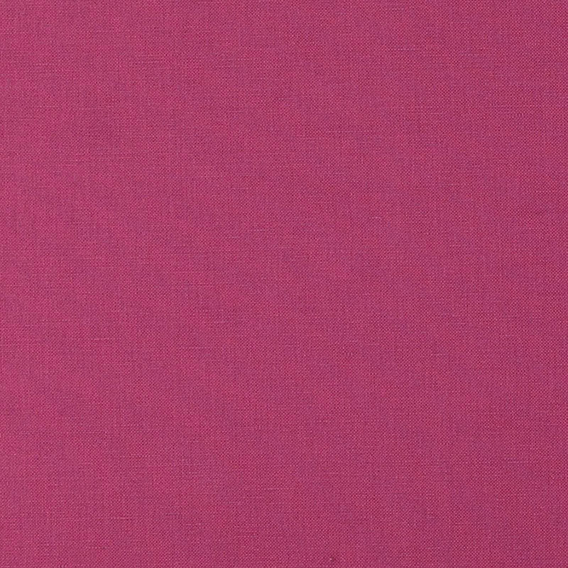 Magenta velvet fabric swatch.