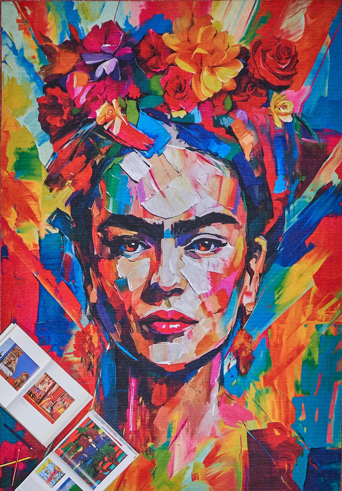 EXQUISITE RUGS   Frida Indoor Power Loomed    - 6965-6'X9'