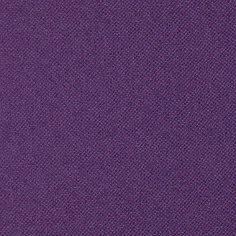 Solid deep purple fabric swatch with a fine weave; versatile for clothing or home textiles.