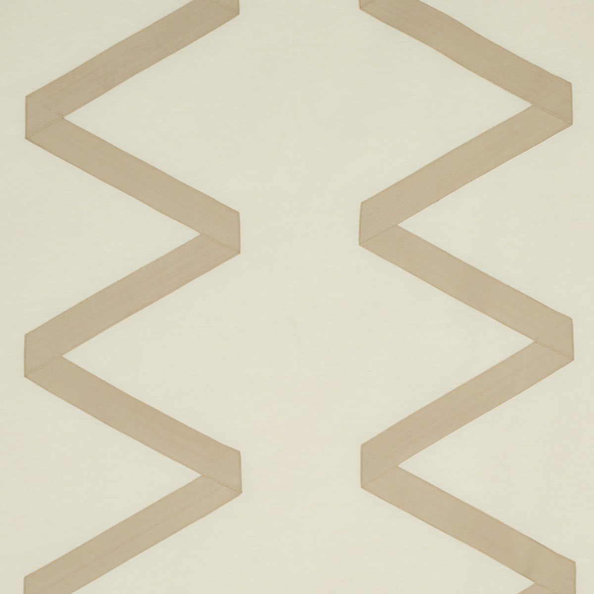 SCHUMACHER  PERFECT BASICS: SILK & TAFFETA LEGERE LINEN SILK APPLIQU?? SILKS & SATIN SILKS & SATIN DOVE ON IVORY   - 69694