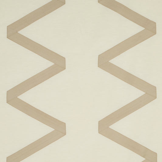 SCHUMACHER  PERFECT BASICS: SILK & TAFFETA LEGERE LINEN SILK APPLIQU?? SILKS & SATIN SILKS & SATIN DOVE ON IVORY   - 69694