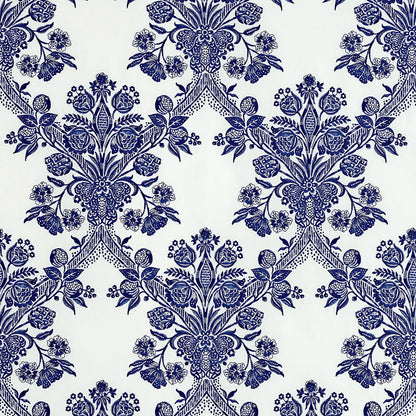 SCHUMACHER  COUTURE COLLECTION CAROLINA EMBROIDERIES EMBROIDERIES ULTRAMARINE   - 69710