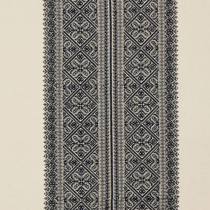 SCHUMACHER  COUTURE TOLEDO EMBROIDERY EMBROIDERIES EMBROIDERIES NOIR   - 69730