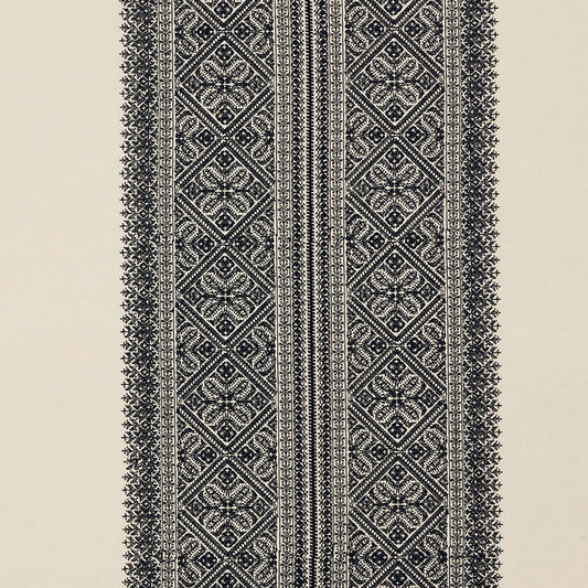 SCHUMACHER  COUTURE TOLEDO EMBROIDERY EMBROIDERIES EMBROIDERIES NOIR   - 69730