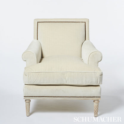 SCHUMACHER  PERFECT BASICS: VELVET ANTIQUE STRIE VELVET VELVETS,HIGH PERFORMANCE VELVETS,HIGH PERFORMANCE OYSTER   - 69740