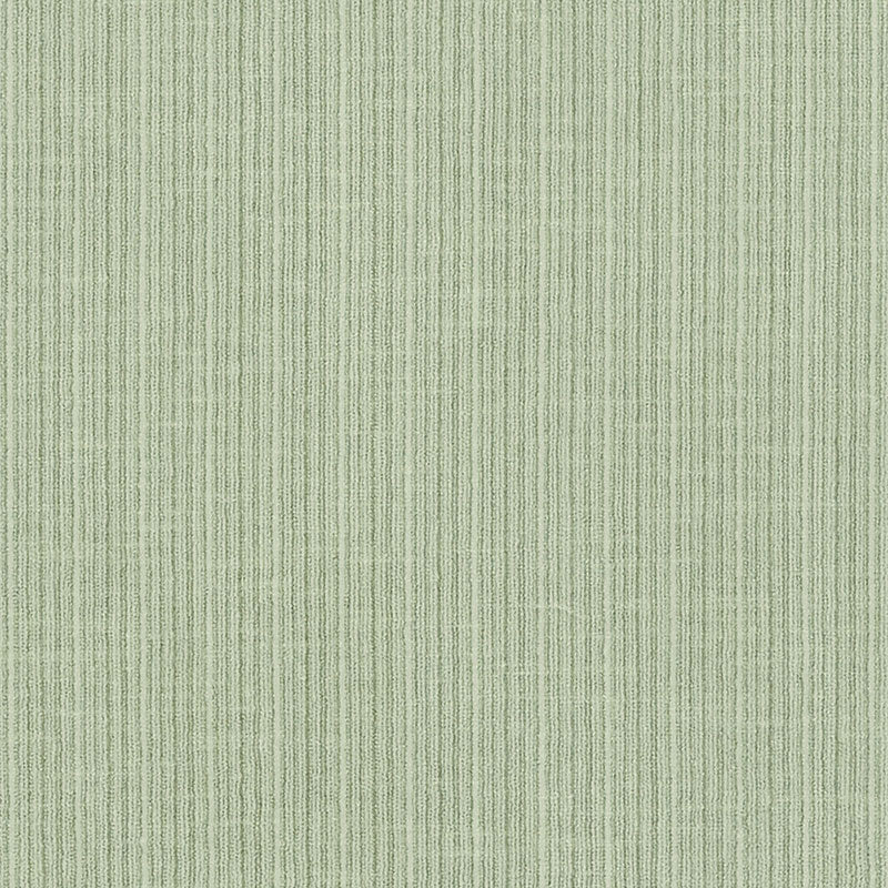 Sage green velvet swatch with an antique strie pattern for home decor.