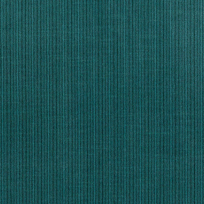 Teal corduroy fabric with narrow vertical ribs; soft upholstery material for furniture or cushions.