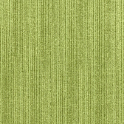 Lime velvet with antique strie pattern and narrow vertical stripes.