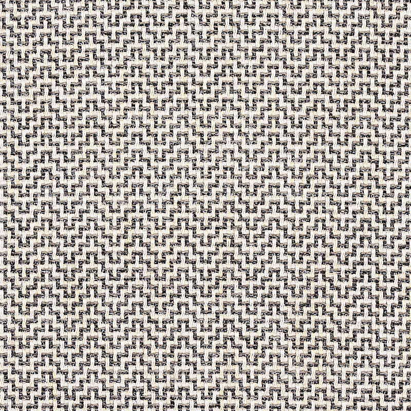 SCHUMACHER  ESSENTIALS: SMALL SCALE UPHOLSTERY FABRICS ORWELL PATTERN WOVENS PATTERN WOVENS GRAPHITE   - 69821