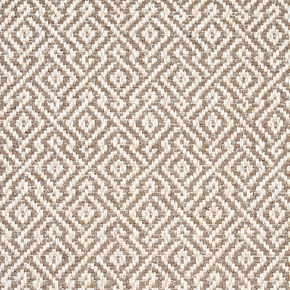 SCHUMACHER  ESSENTIALS: SMALL SCALE UPHOLSTERY FABRICS MAMET PATTERN WOVENS PATTERN WOVENS STONE   - 69830