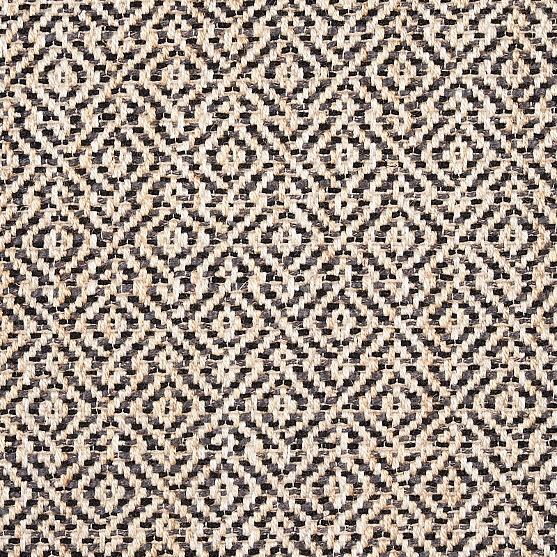 SCHUMACHER  ESSENTIALS: SMALL SCALE UPHOLSTERY FABRICS MAMET PATTERN WOVENS PATTERN WOVENS COAL   - 69834