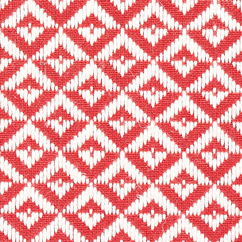 SCHUMACHER  ESSENTIALS: SMALL SCALE UPHOLSTERY FABRICS JAMISON PRINTS PRINTS POPPY   - 69843