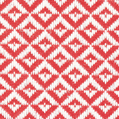 SCHUMACHER  ESSENTIALS: SMALL SCALE UPHOLSTERY FABRICS JAMISON PRINTS PRINTS POPPY   - 69843