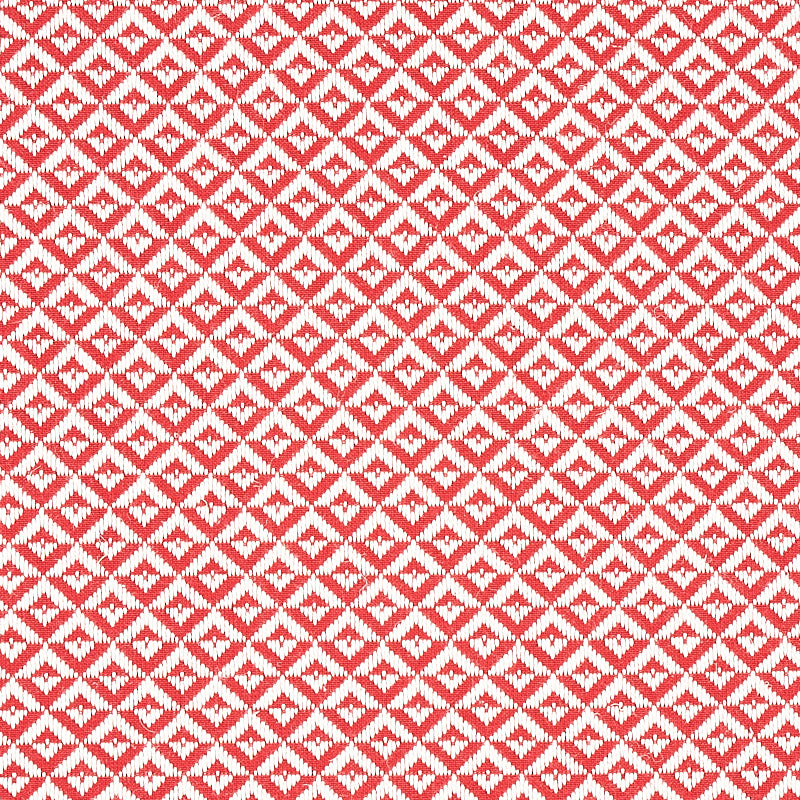 SCHUMACHER  ESSENTIALS: SMALL SCALE UPHOLSTERY FABRICS JAMISON PRINTS PRINTS POPPY   - 69843