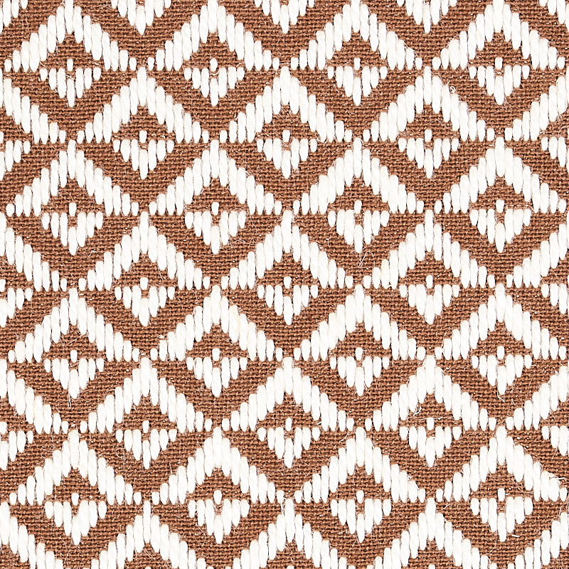 SCHUMACHER  ESSENTIALS: SMALL SCALE UPHOLSTERY FABRICS JAMISON PATTERN WOVENS PATTERN WOVENS MOCHA   - 69844