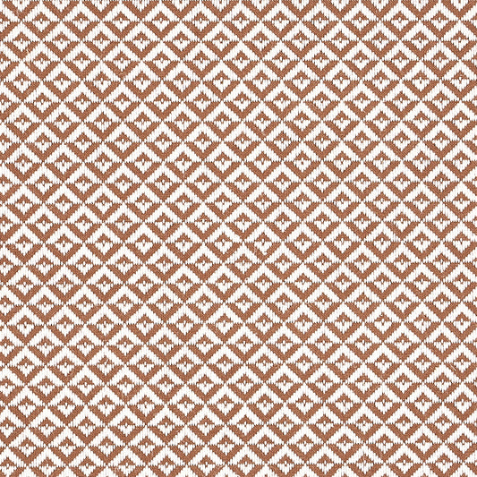 SCHUMACHER  ESSENTIALS: SMALL SCALE UPHOLSTERY FABRICS JAMISON PATTERN WOVENS PATTERN WOVENS MOCHA   - 69844