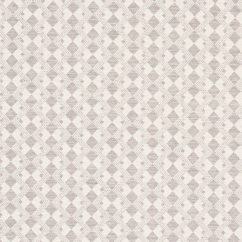 SCHUMACHER  ESSENTIALS: SMALL SCALE UPHOLSTERY FABRICS HUXLEY PATTERN WOVENS PATTERN WOVENS GRIGIO   - 69870