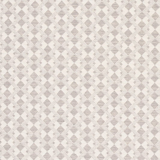 SCHUMACHER  ESSENTIALS: SMALL SCALE UPHOLSTERY FABRICS HUXLEY PATTERN WOVENS PATTERN WOVENS GRIGIO   - 69870