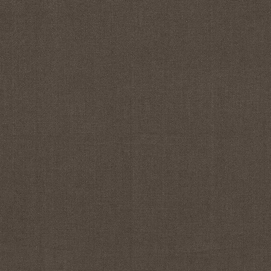 SCHUMACHER  PERFECT BASICS: LINEN PIET PERFORMANCE LINEN PRINTS PRINTS CHOCOLATE   - 69911