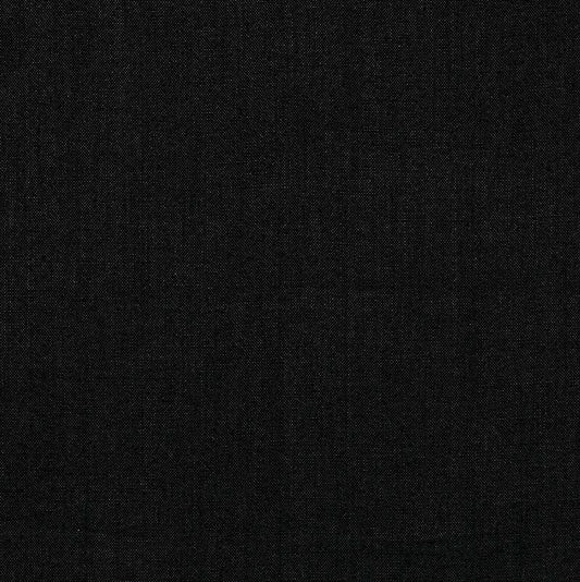 SCHUMACHER  PERFECT BASICS: LINEN PIET PERFORMANCE LINEN PLAINS PLAINS NOIR   - 69913