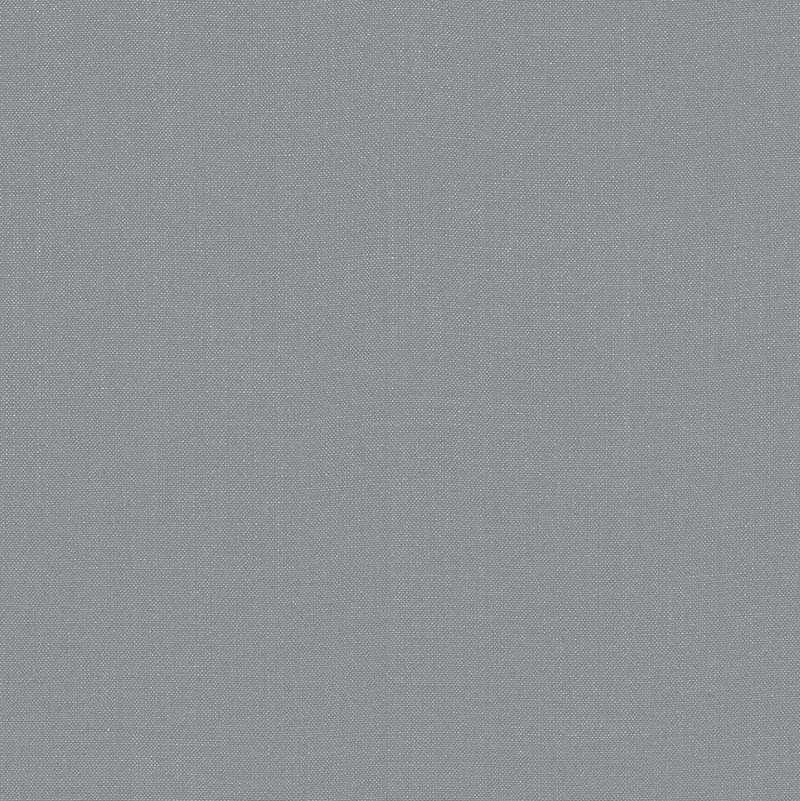 Close-up of light gray woven fabric texture with a fine grid pattern.