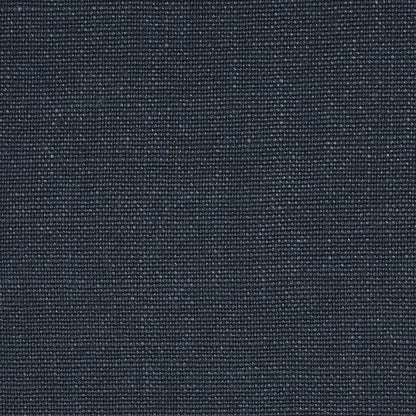 Close-up of dark navy textured fabric with tight weave