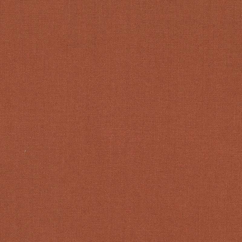Rust orange fabric swatch with a fine woven texture, warm and earthy for upholstery or apparel.