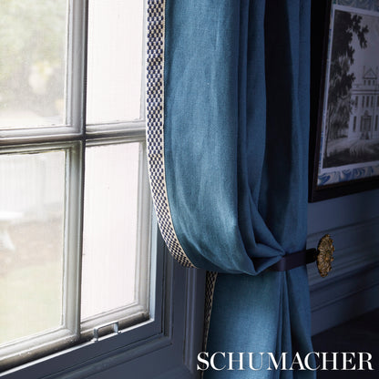 SCHUMACHER  PERFECT BASICS: LINEN PIET PERFORMANCE LINEN PLAINS PLAINS HARBOR   - 69946