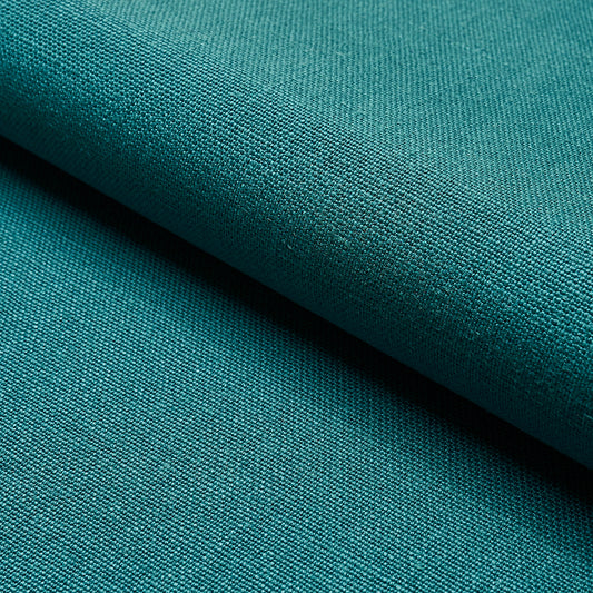 SCHUMACHER  PERFECT BASICS: LINEN PIET PERFORMANCE LINEN PLAINS,HIGH PERFORMANCE PLAINS,HIGH PERFORMANCE DEEP TEAL   - 69949