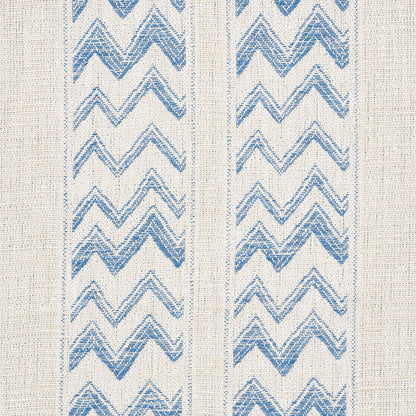 SCHUMACHER  TRIBAL CHIC KUDU STRIPE VELVETS,HIGH PERFORMANCE VELVETS,HIGH PERFORMANCE BLUE   - 69971