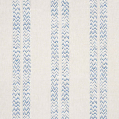 SCHUMACHER  TRIBAL CHIC KUDU STRIPE VELVETS,HIGH PERFORMANCE VELVETS,HIGH PERFORMANCE BLUE   - 69971