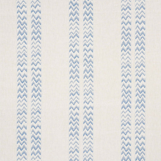 SCHUMACHER  TRIBAL CHIC KUDU STRIPE VELVETS,HIGH PERFORMANCE VELVETS,HIGH PERFORMANCE BLUE   - 69971
