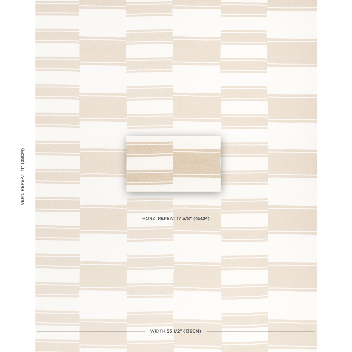 SCHUMACHER  OPEN SKY NOMAD PATTERN WOVENS PATTERN WOVENS BIRCH   - 69984