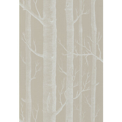 Cole & Son - Woods White/Taupe (69/12149-CS) Wallpaper